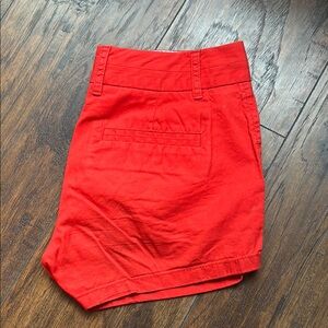 Red J Crew Women’s Shorts 00